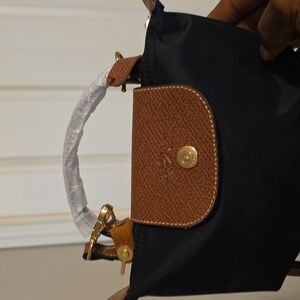 Longchamp Le Pliage XS Mini Tote Shoulder Bag Black Handbag Mulltiple Colors